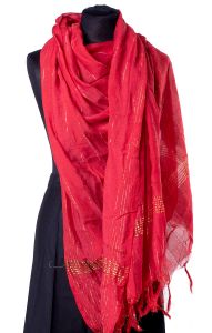 Elegantní indická šálka červená st1878